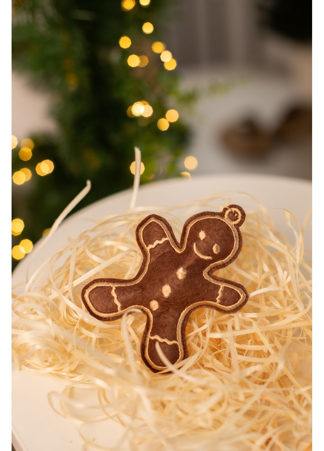 🍪 Іграшка з фетру “Пряничний чоловічок” yourbee_honey (370600534)