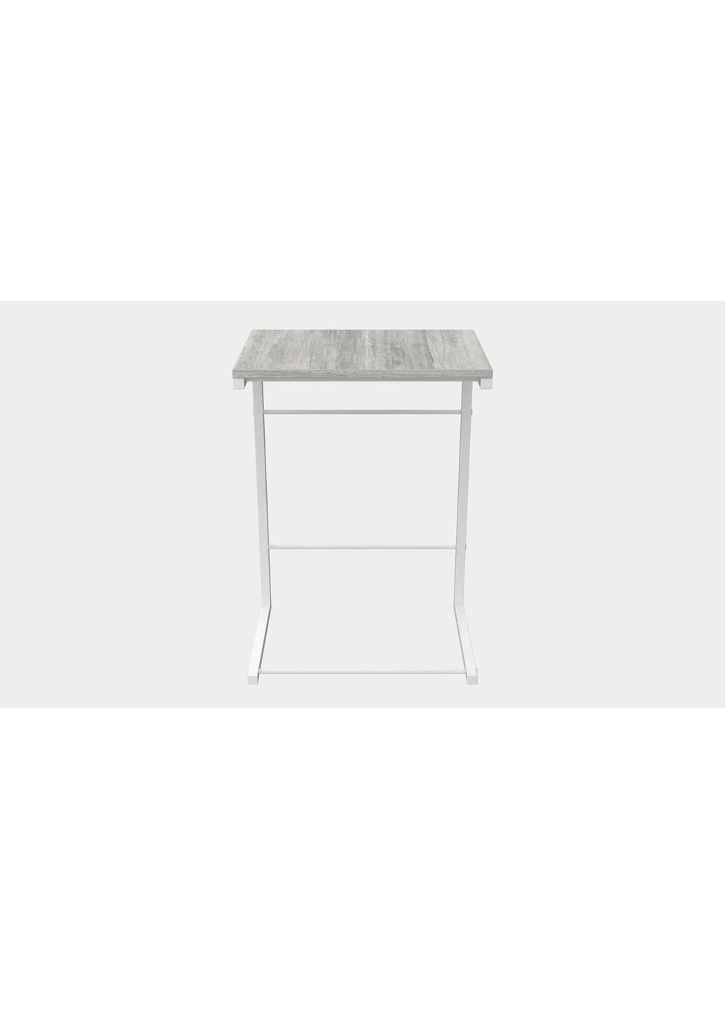 Столик приставний Террі 650x440x330 метал ДСП Бетон 16 мм (FRD-104661) Ferrum-decor (365444987)