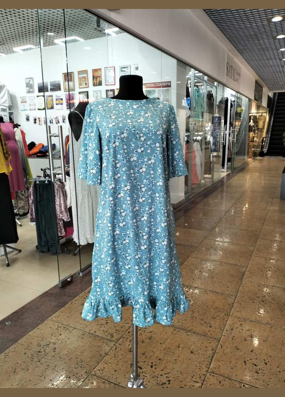 М'ятна кежуал плаття літнє з поясом 2 Льва