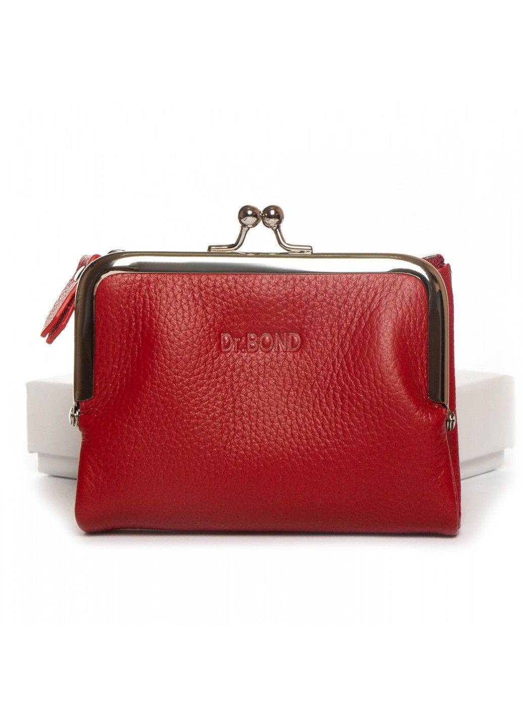 Шкіряний жіночий гаманець Classik WN-23-13 red Dr. Bond (282820124)