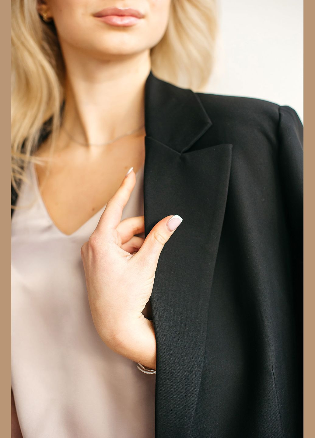 Жіночий піджак «Midnight Commander» на один ґудзик на підкладці Lana Bryk 0073 (322237836)