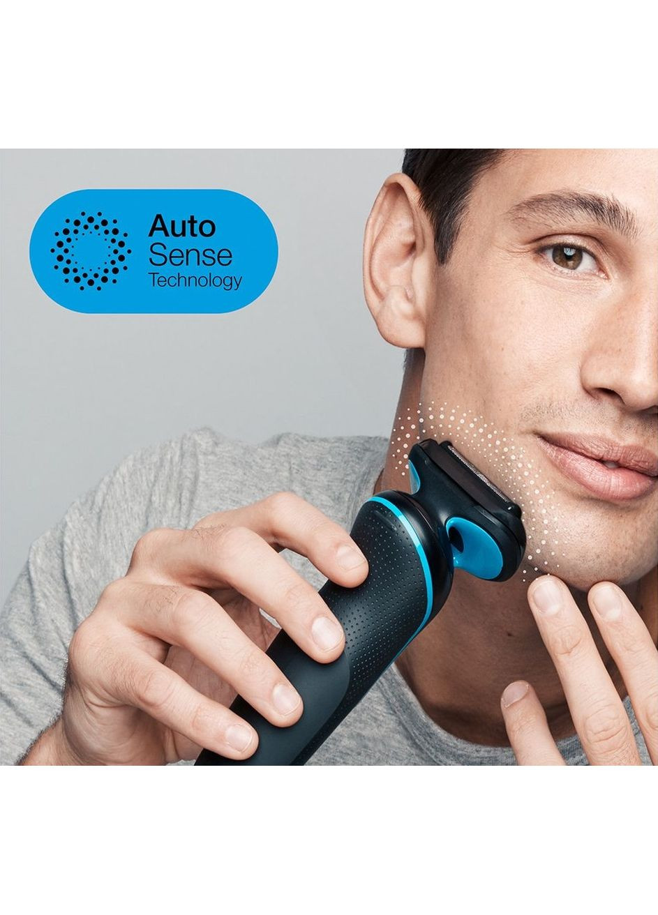 Электробритва Series 5 51-B1000s Black/Blue Braun (370617849)