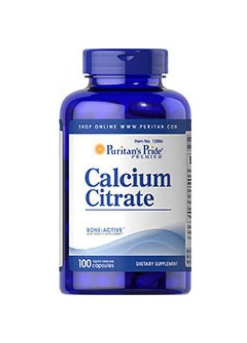 Puritan's Pride Calcium Citrate 200 mg 100 Tabs Puritans Pride (292285443)