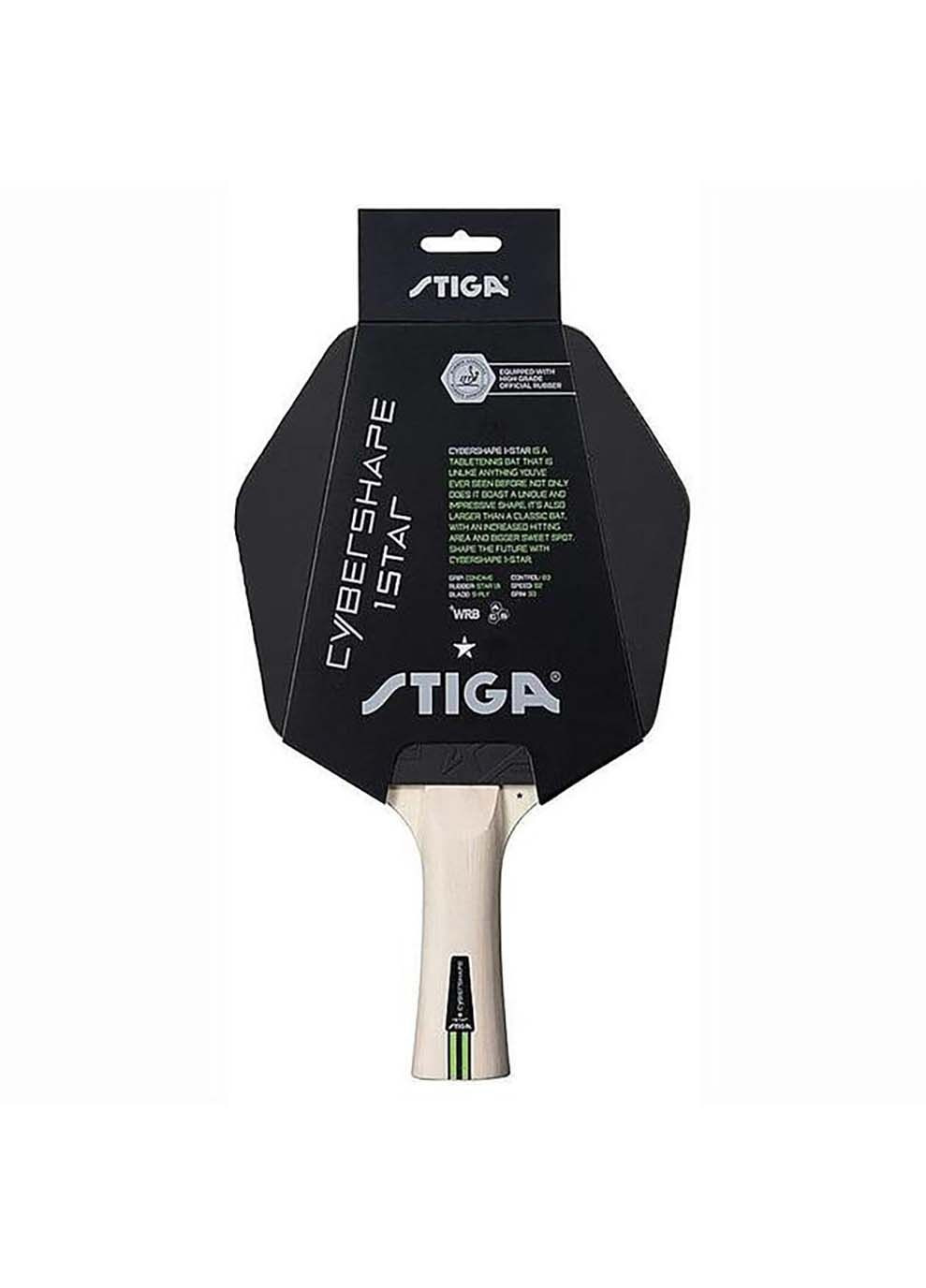 Ракетка для настільного тенісу Cybershape 1 Star FL Stiga (367600861)