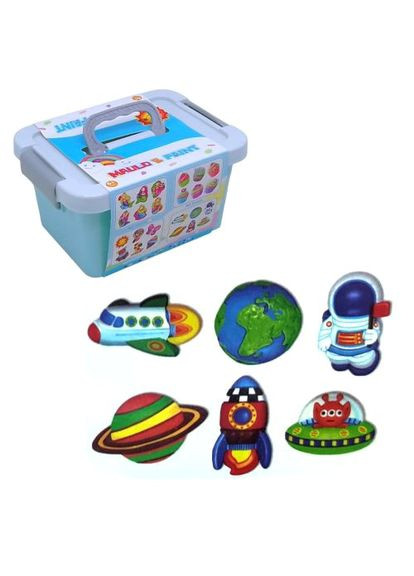 Набор для творчества MIC Создай магнит космос для детей старше 6 лет гипсовые фигурки для лепки ProDobro (367092486)