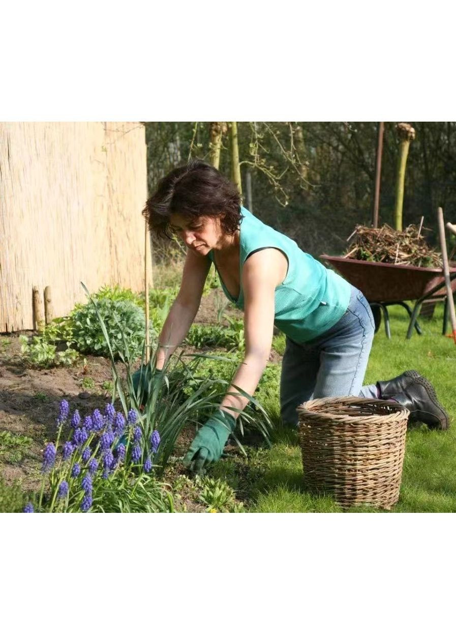 Наколінники EVA для роботи та садівництва захисні, водовідштовхувальні, амортизуючі з липучкою чорні 17.8×15 см No Brand (371915001)