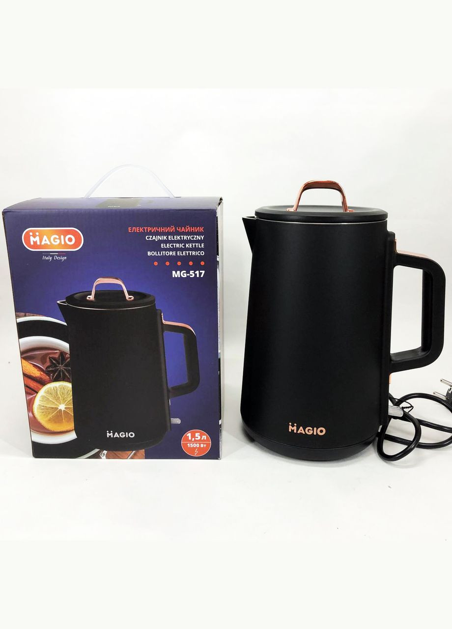 Електрочайник-термос MG-517 1,5л 1500 Вт Magio (364663884)