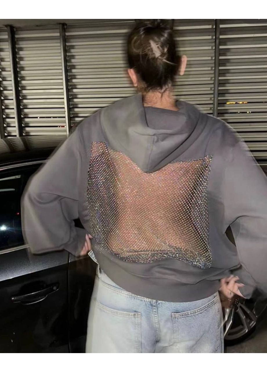 Жіноче худі з акцентною спинкою Гермес (366883741)