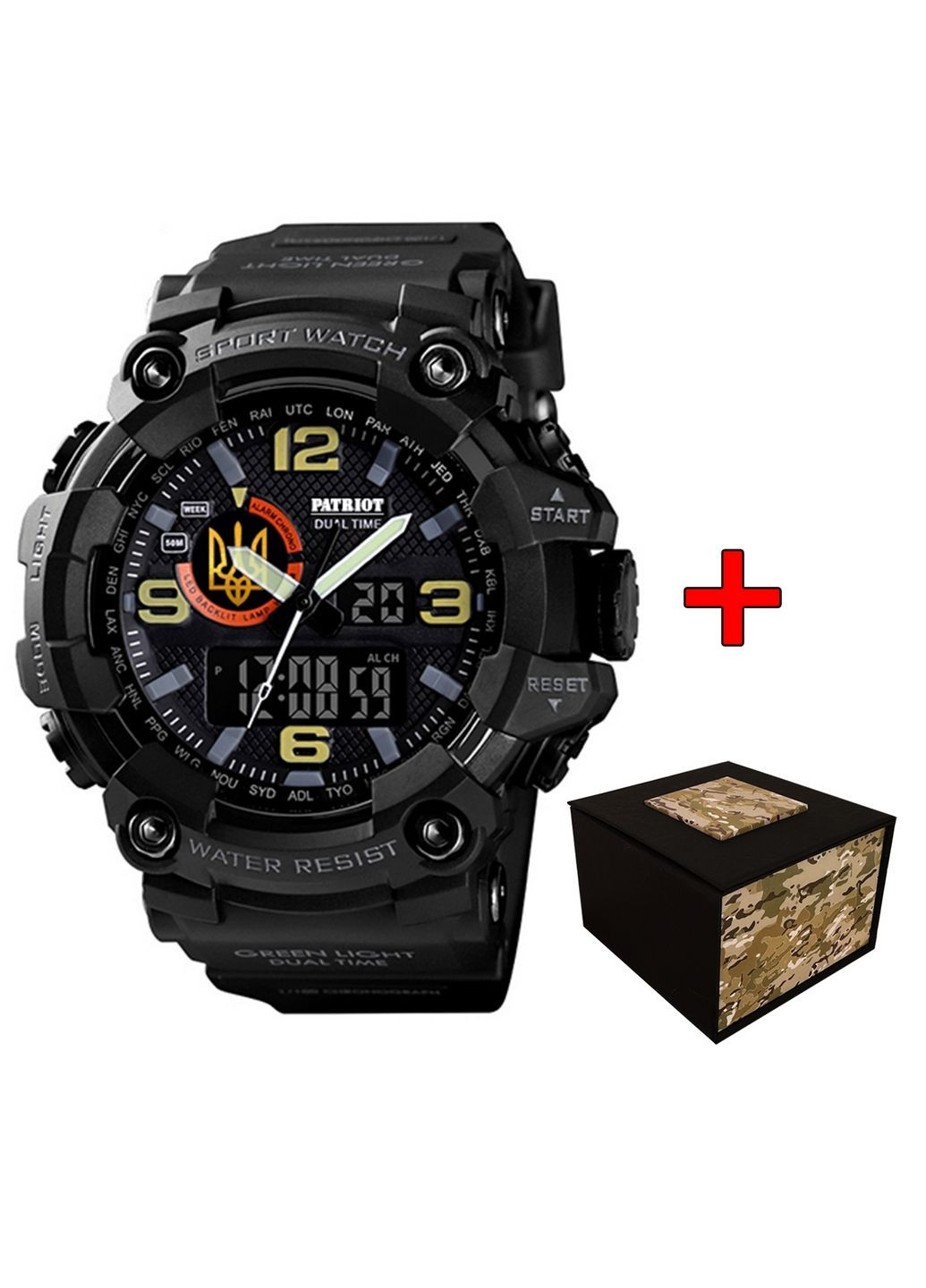 Чоловічий наручний годинник Patriot (371763309)