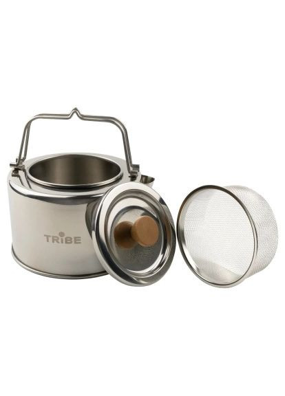 Чайник туристичний Kettle 1,2 л сталевий (T-FI-0010-metal) Tribe Kettle 1, 2 л сталевий (366522516)