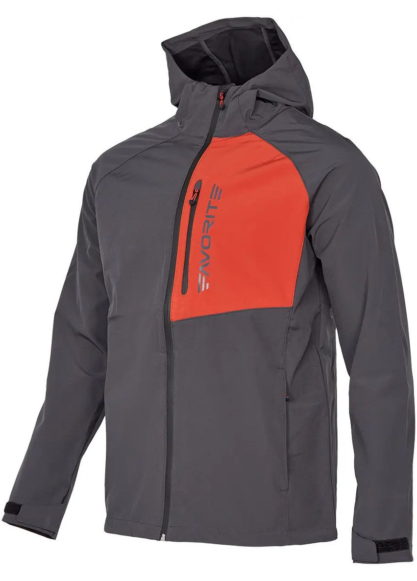 Комбинированная демисезонная куртка mist jacket softshell 5k\1k антрацит Favorite
