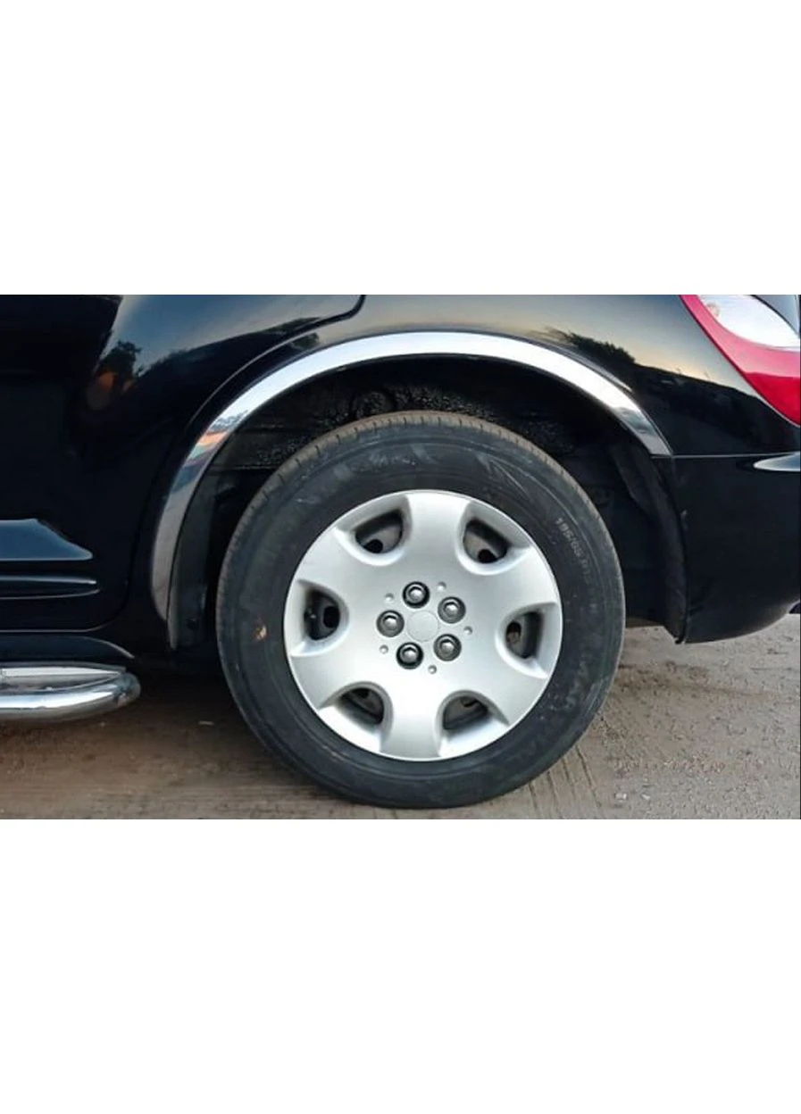 Накладки на арки (4 шт, нерж) для Chrysler PT 2000-2010 рр Cruiser (389048060)