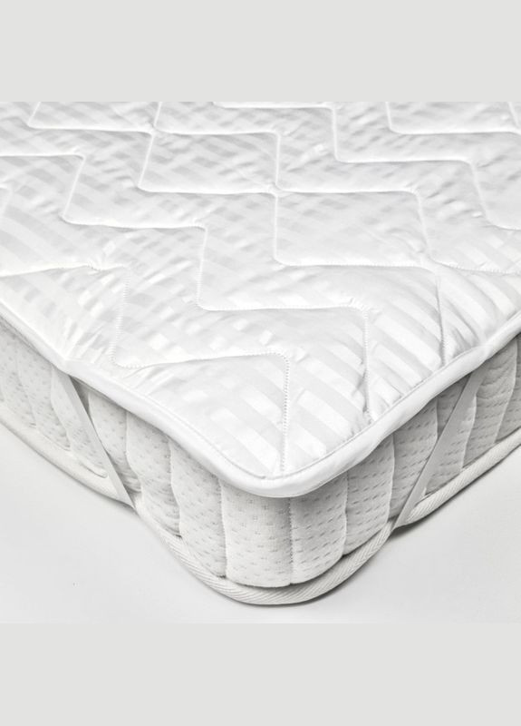 Водонепроницаемый наматрасник из силиконизированного волокна в микрофибре, с резинками по углам, 60х120см. Iglen (305687384)