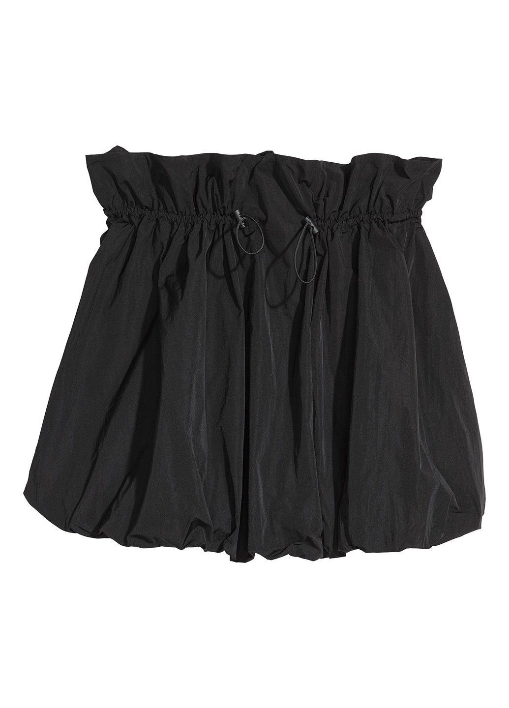 Черная однотонная юбка H&M Studio