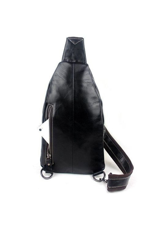 Сумка мужская на плечо 14760 Черная Vintage (329151129)