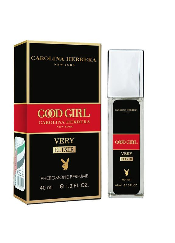 Духи жіночі Carolina Herrera Very Good Girl Elixir Pheromone Parfum 40 мл парфюм Кароліна Еррера Гуд Герл No Brand (358086326)