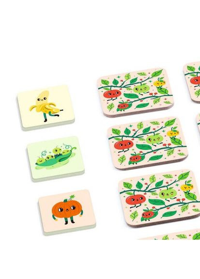 Настільна гра Veggy memo Вегетаріанське мемо DJ08528 Djeco (362314256)