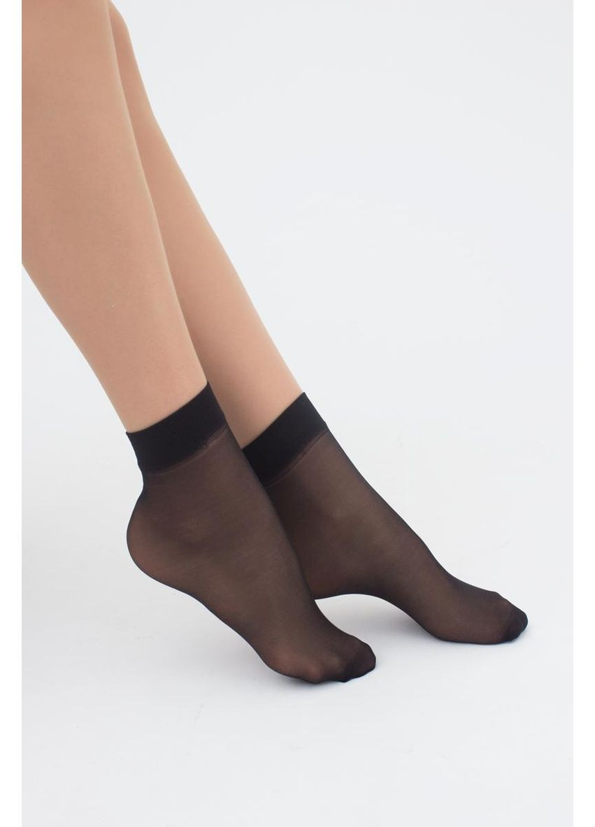 Чёрные носки женские Giulia однотонные (351854692)