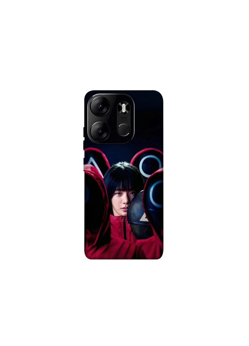 Чехол на Tecno Spark Go 2023 Sisters in Red Frontalka (353329015)