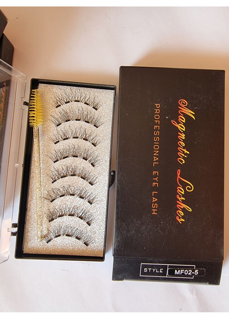 Магнітні вії сендвіч Оригінал 4 пари, 3D-4D-6D на 5 магнітах Модель вій 2 Magnetic Lashes (366668417)