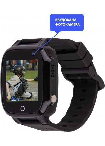 Smart Watch GO008 MILKY GPS Wi-Fi Black UA UCRF Amigo (330032889)
