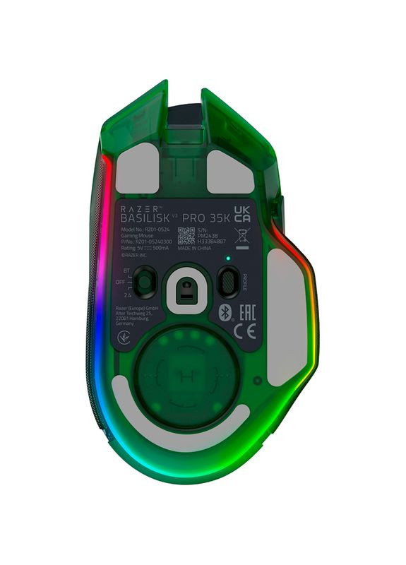 Миша Basilisk V3 PRO Wireless 35K Phantom Green (RZ01-05240300-R3G1) Razer (358884421)