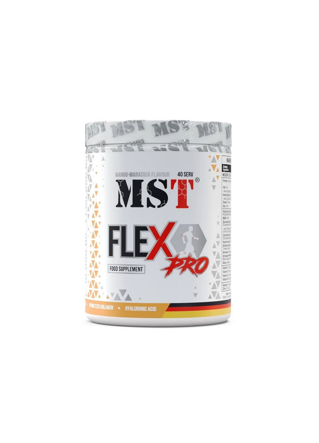 Препарат для суставов и связок Flex Pro, 420 грамм Манго-маракуйя MST (293337897)