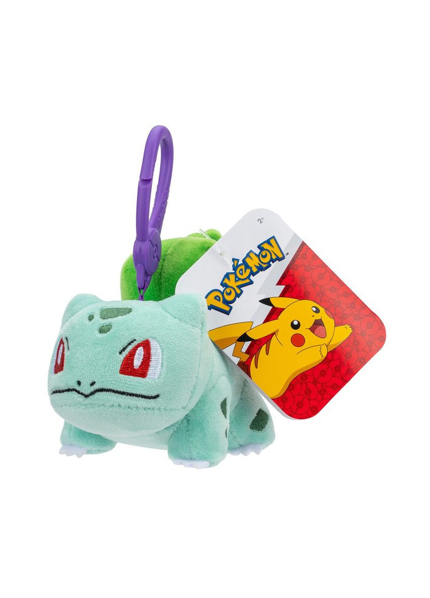 Мягкая игрушка на клипсе Pokemon Бульбазавр W11 Jazwares (311681082)