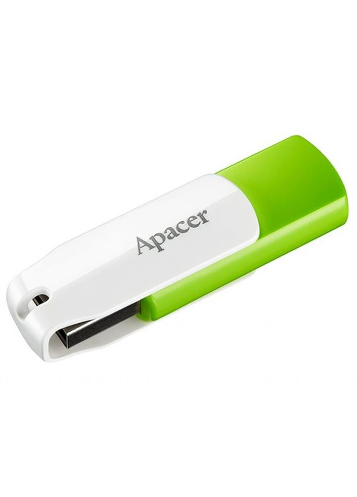 USB флеш накопичувач (AP64GAH335G1) Apacer 64gb ah335 green usb 2.0 (268140000)