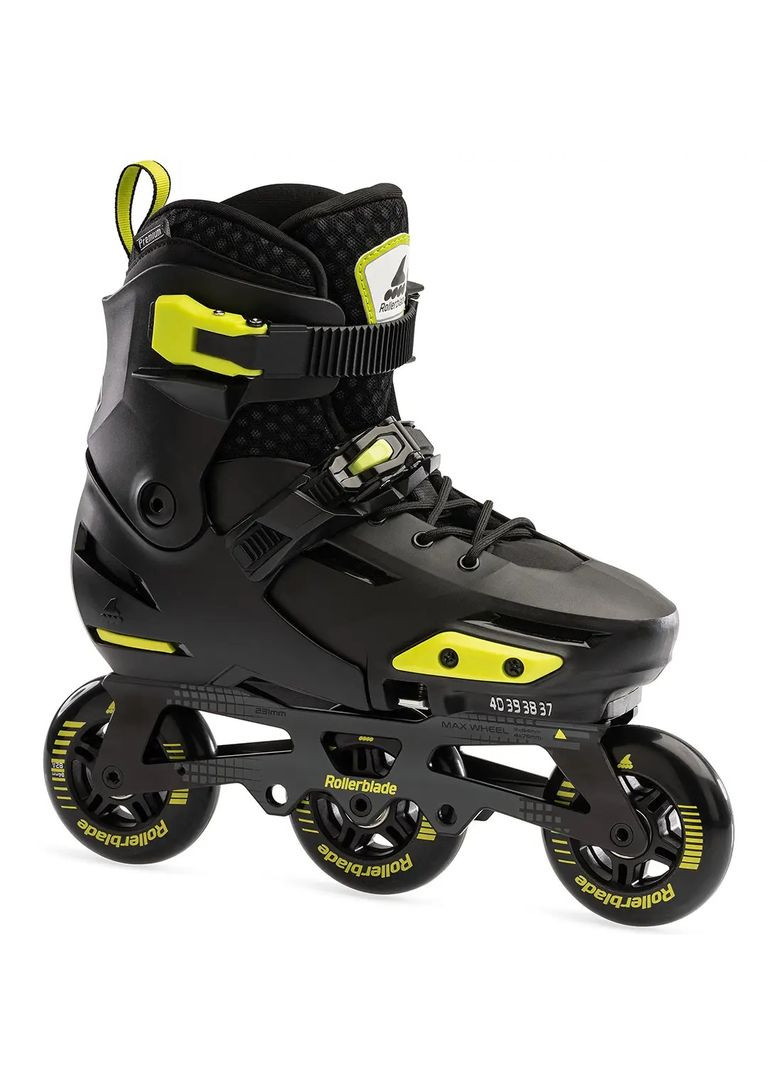 Ролики дитячі Apex 3WD Чорний-Салатовий Rollerblade (282737823)
