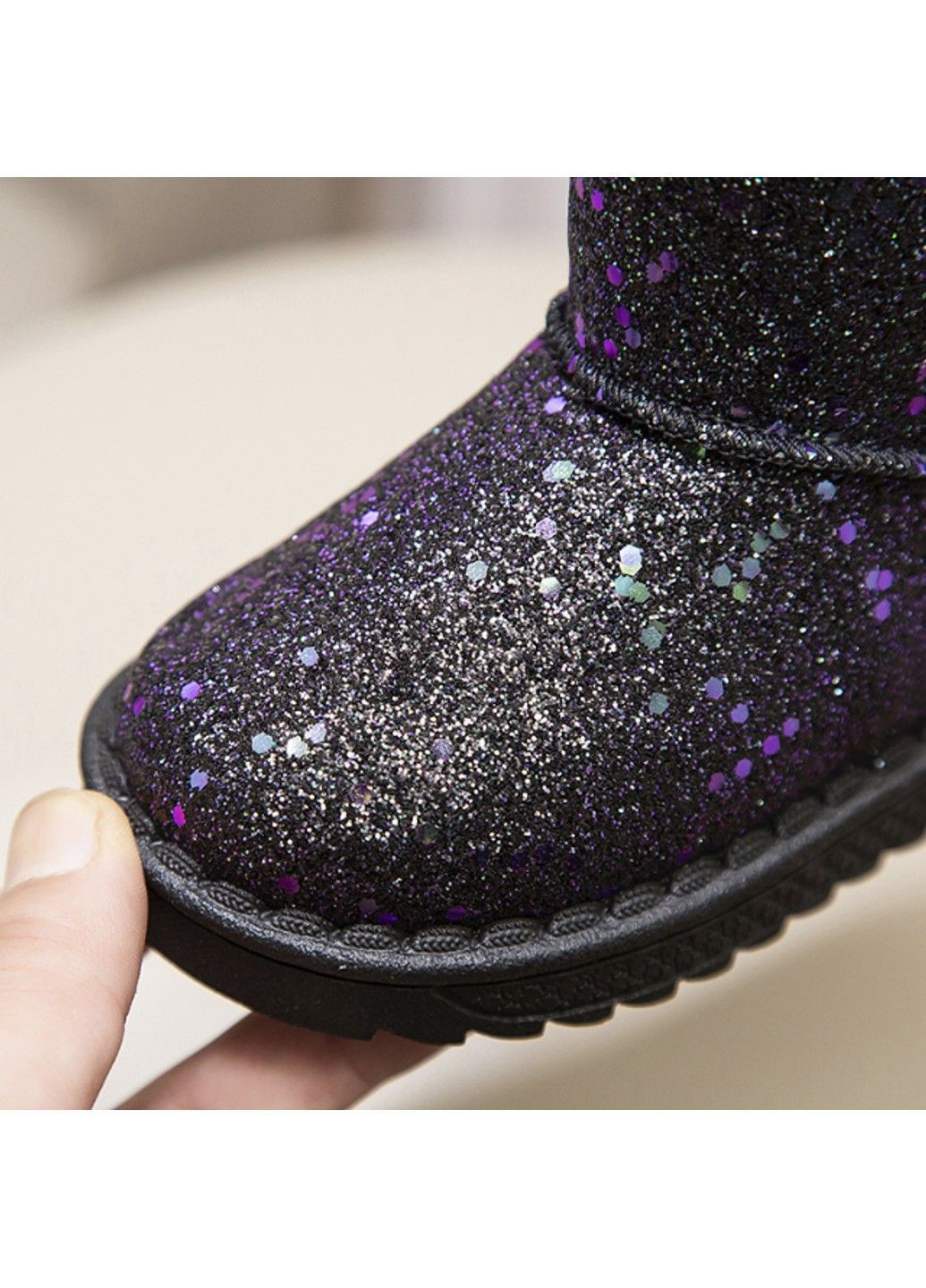 Черные детские угги No Brand