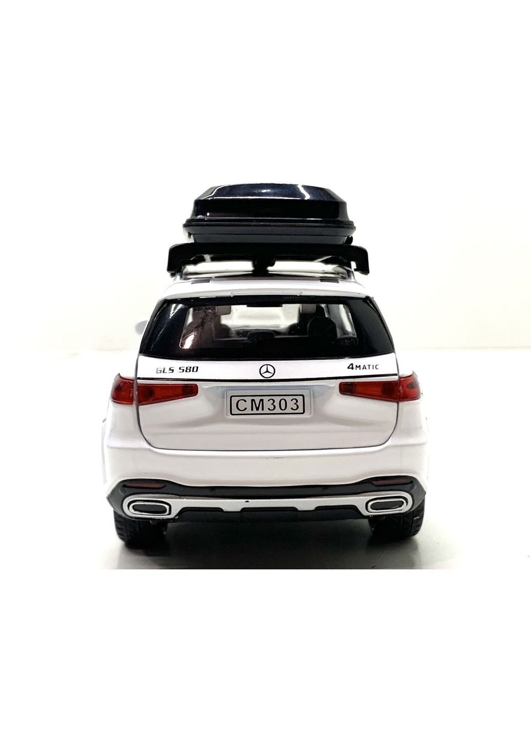 Машина Автосвіт Mercedes gls інерційна відчиняються двері капот багажник 17см Біла (AP-1813) No Brand (302215543)