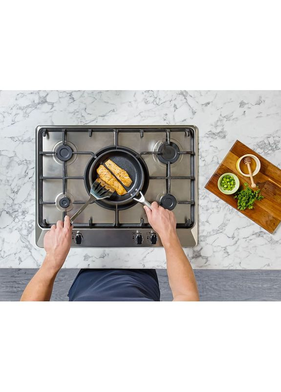 Сотейник із кришкою ZEROSTICK Premium 20 см Black (C30220EU) Ninja (366828246)