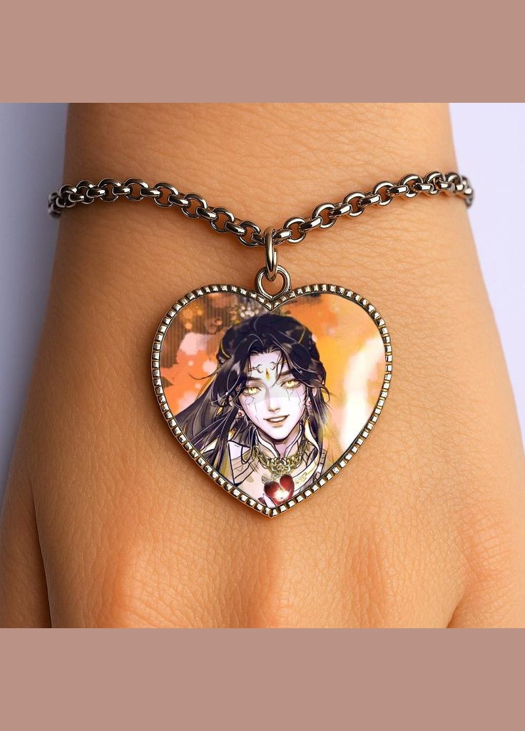 Браслет Аніме Благословення небожителів #006 (серце) No Brand (329330599)