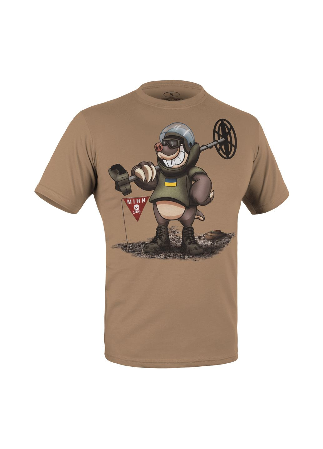 Футболка с рисунком Sapper Coyote Brown P1G (315822678)