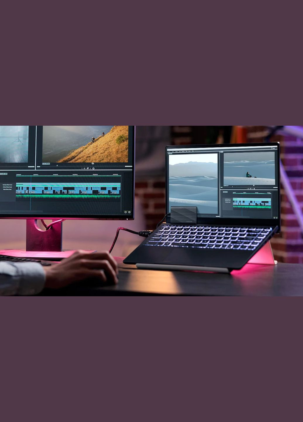 Портативный SSD 2TB USB 3.2 Gen 2 TypeC T9 Shield Samsung (314747744)