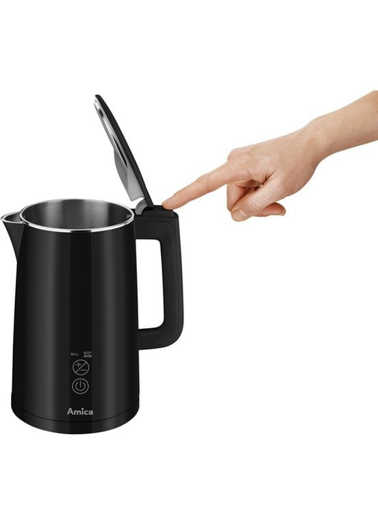 Електрочайник KF 6012 1.5 л чорний AMICA (337093893)