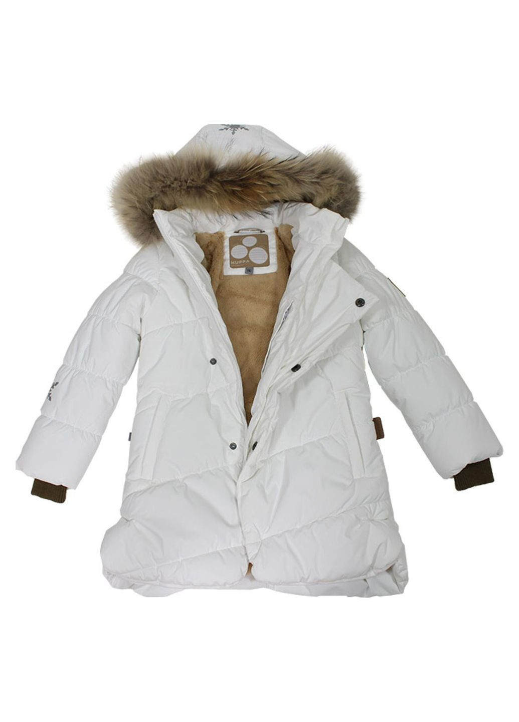 Біла термокуртка rosa 1, р.128, білий () Huppa 17910130-70020-128