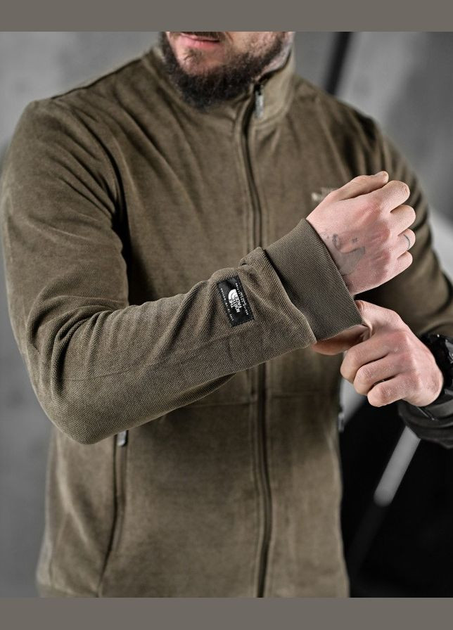 Стильний чоловічий спортивний костюм The North Face хакі Freedom (324026078)