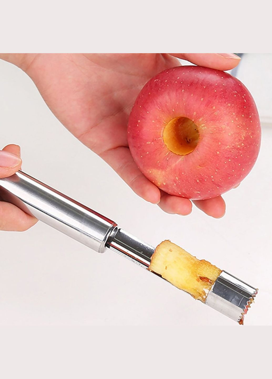 Нож для удаления сердцевин с картофеля и яблок из нержавеющей стали Kitchen Master (314459742)