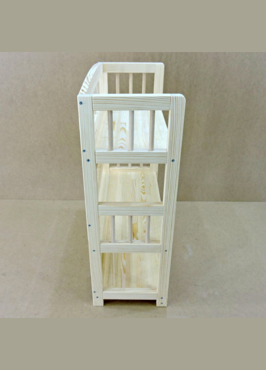 Этажерка разборная из дерева Лондон 3 бланже (МЕБ-0009301) No Brand (327868142)