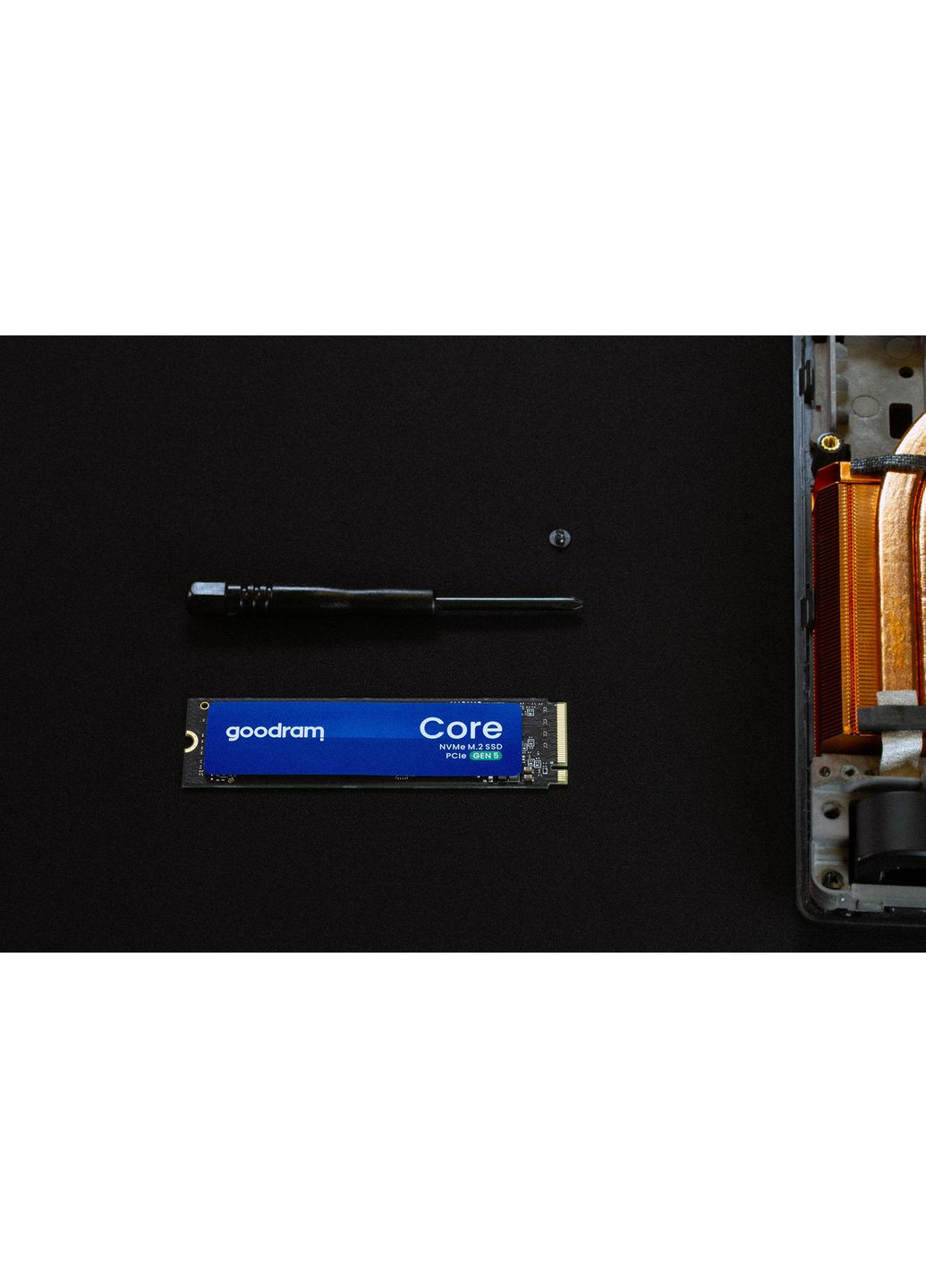 Накопичувач SSD 1TB Core M.2 2280 PCIe 5.0 x4 NVMe 3D NAND (SSDR-GRC01-1K0-80) Goodram (368630955)