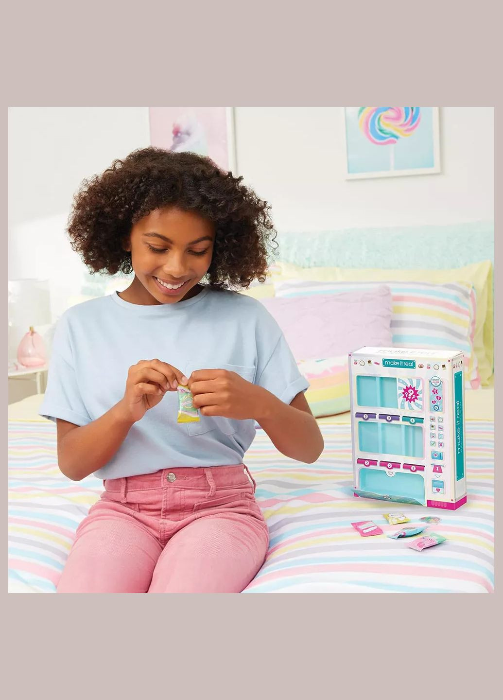 Набор для создания шарм-браслетов Автомат со смаколиками (MR1709) Make it Real (331164299)