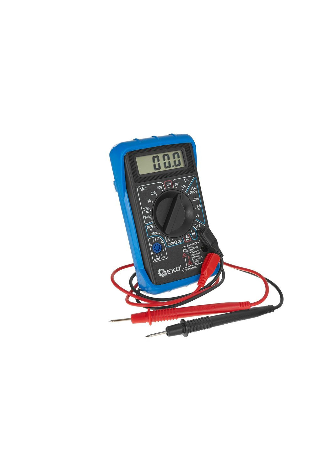 Мультиметр цифровой с зуммером "" Geko (313400352)