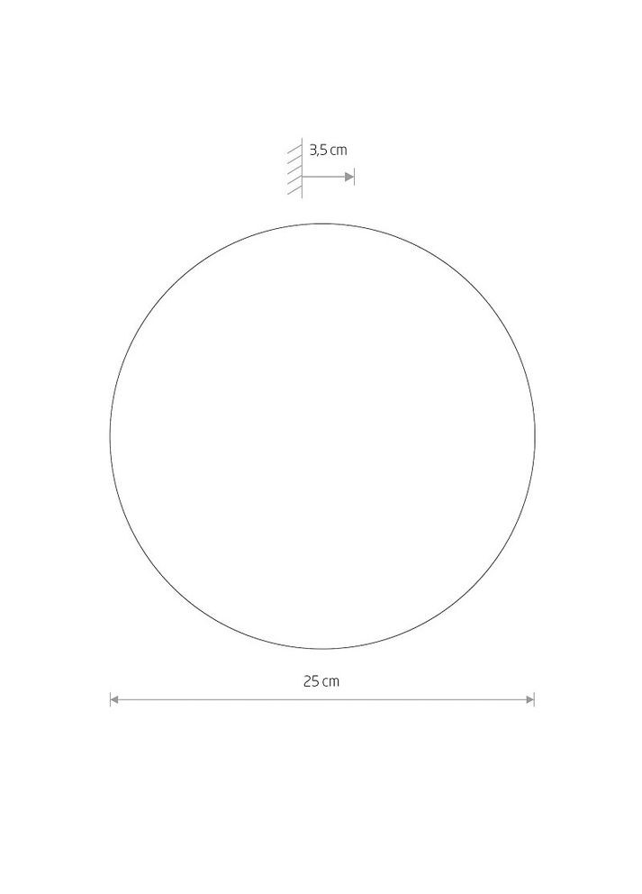 Бра, настенный светильник 11290 Ring Timber Led M 1x10W 3000K 130Lm IP20 Brown (11290) Nowodvorski (318524495)