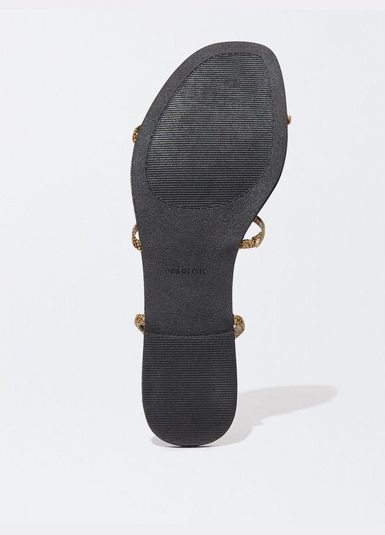 Сандалі на плоскій підошві з принтом Parfois (323165888)