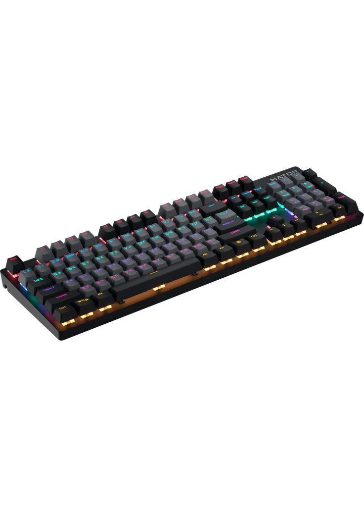 Клавіатура Starfall Rainbow Origin Blue USB Grey/Black (HTK609-BGB) Hator (296481719)
