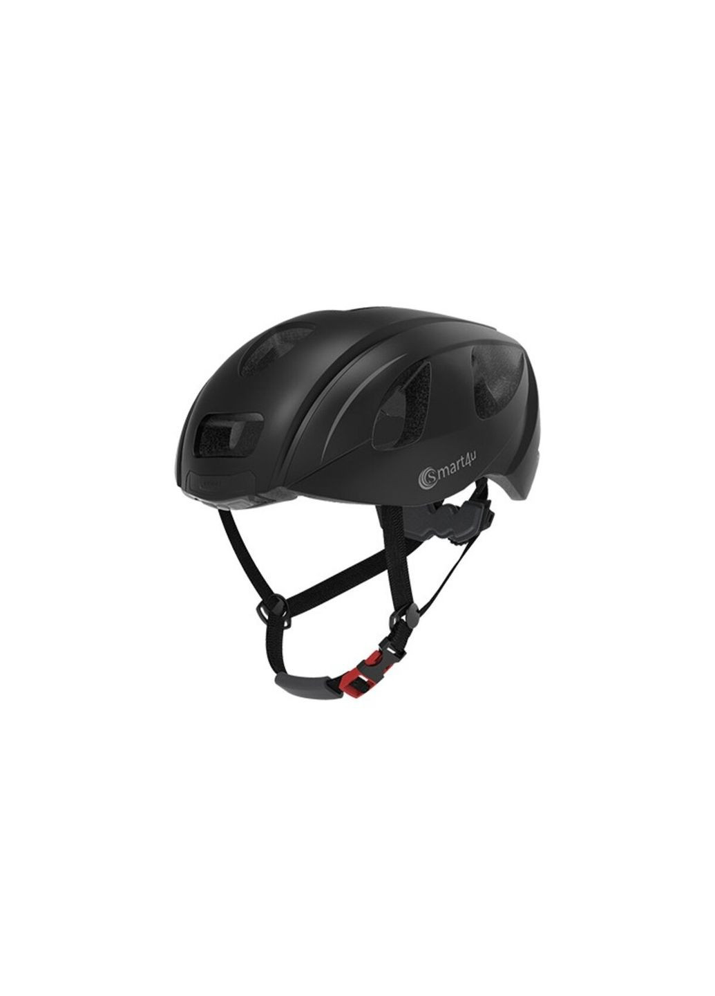 Захисний шолом R55 (M) Black (55-59см), акустика, мікрофон, сигнали поворотів та стопів, додаток, пульт BR80 Smart4u R55 (M) (322458247)