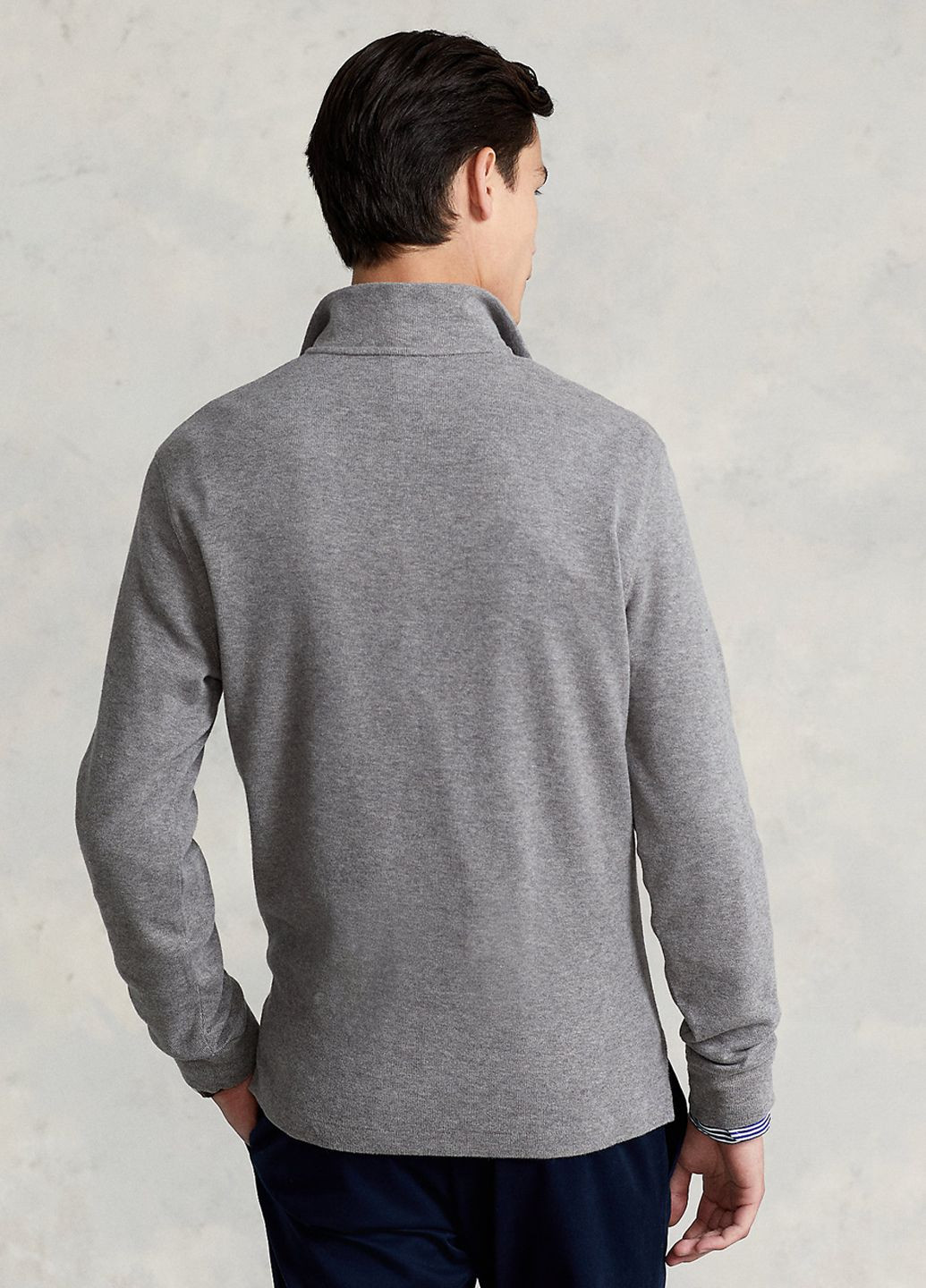 Серый демисезонный свитер rl0005m Ralph Lauren