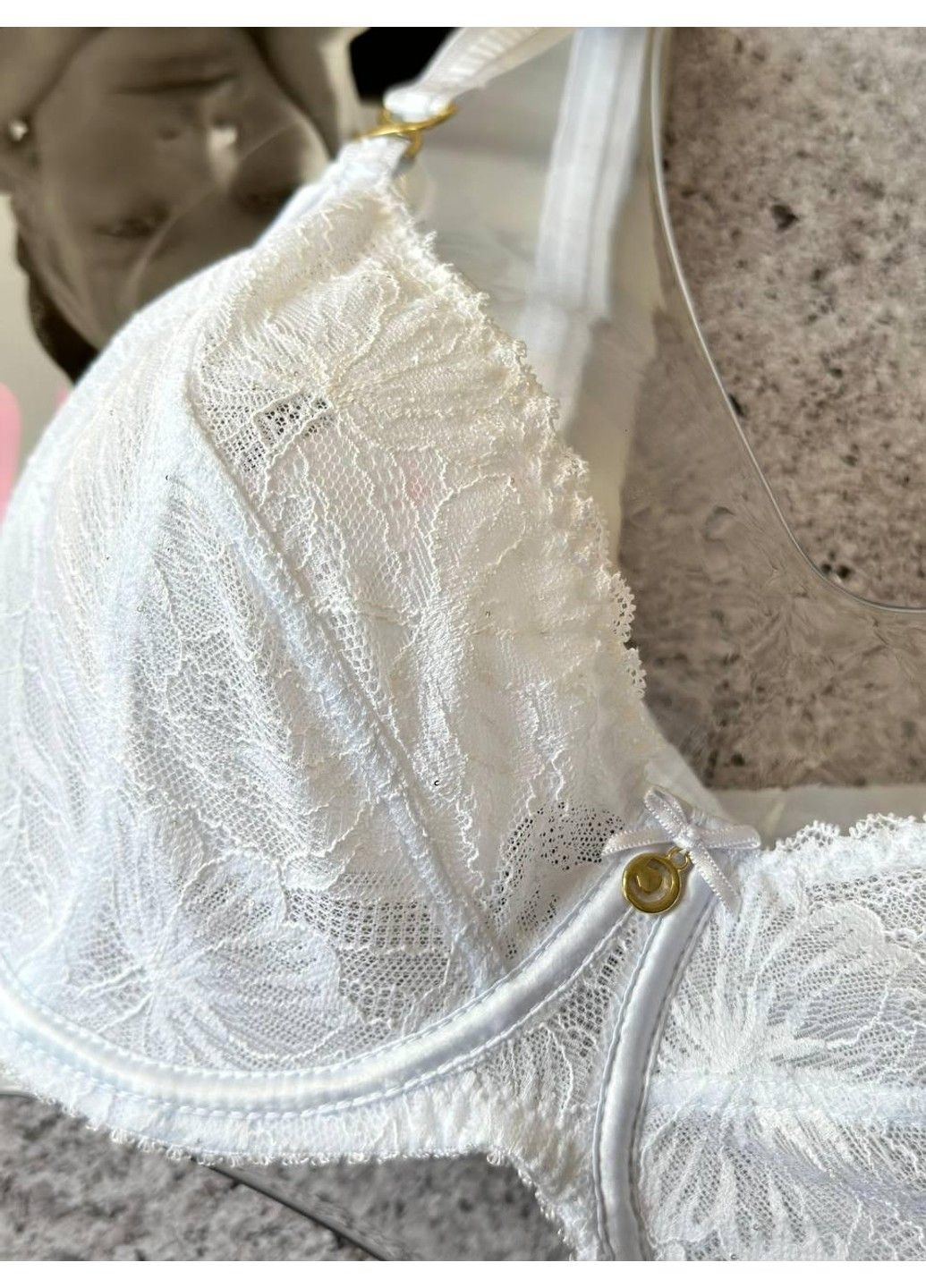 Білий бюстгальтер з м’якою чашкою без поролону на кісточках білий Lanny Mode